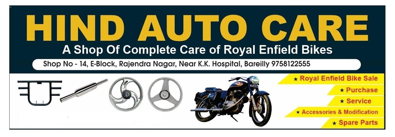 HIND AUTU CARE, A Shop Of Complete, Care Of Royal Enfield Bike