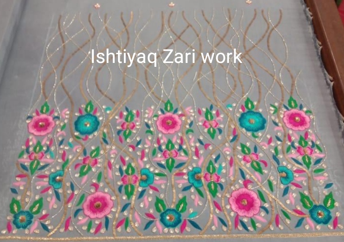 Ishtiyaq Zari Art Chak Mahmood Bareilly up