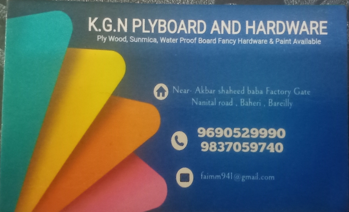 Kgn plywood 