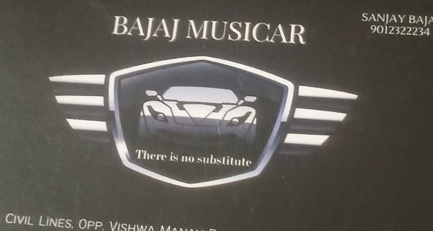 Bajaj music car